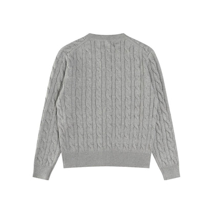Kabelgebreid Katoenen Vest