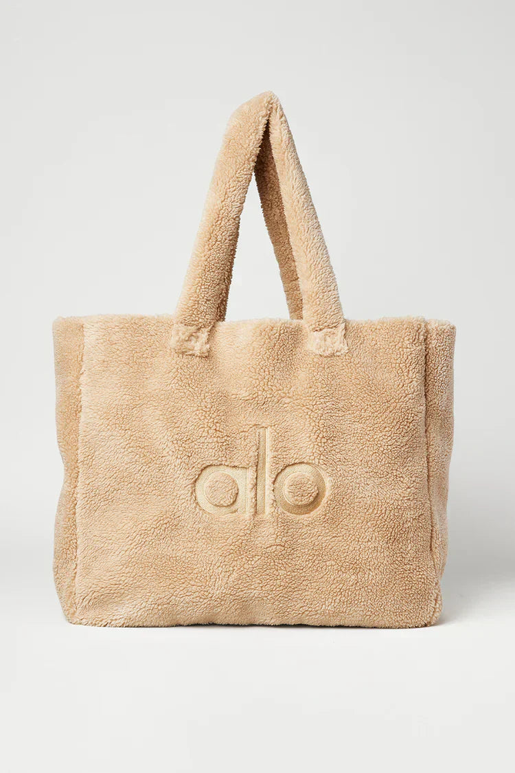Foxy Sherpa Tote - Zwart
