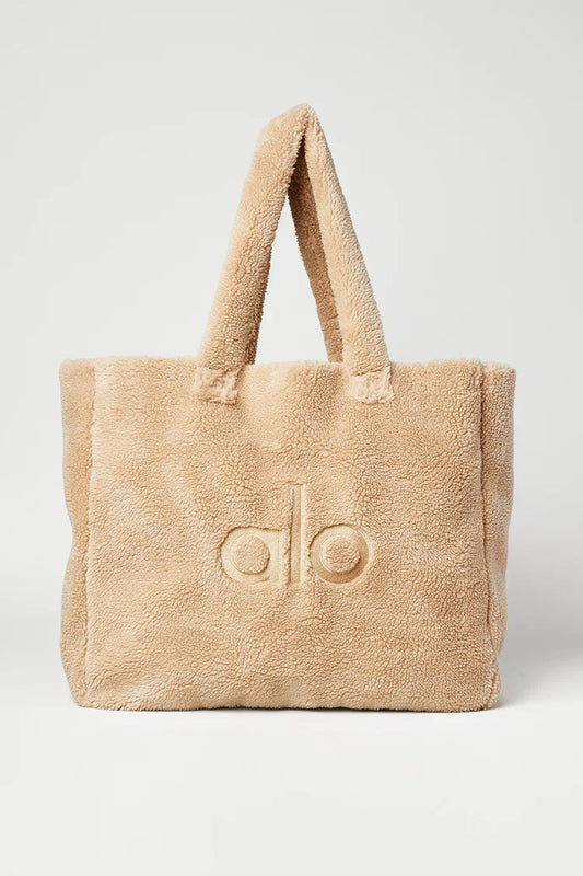 Foxy Sherpa Tote - Zwart