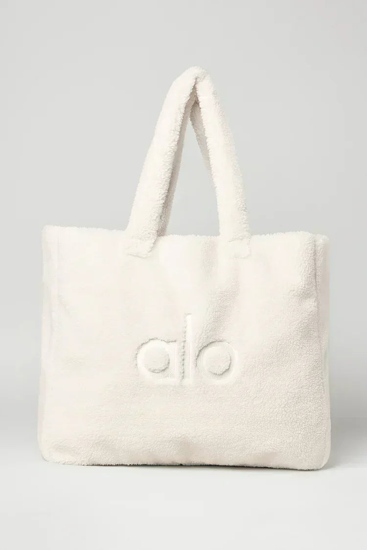 Foxy Sherpa Tote Wit