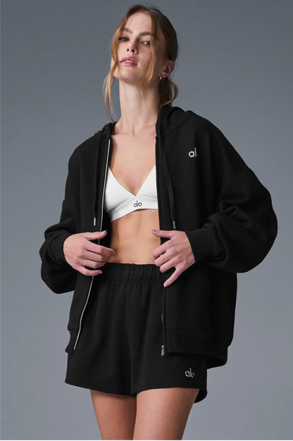 Accolade hoodie met volledige ritssluiting