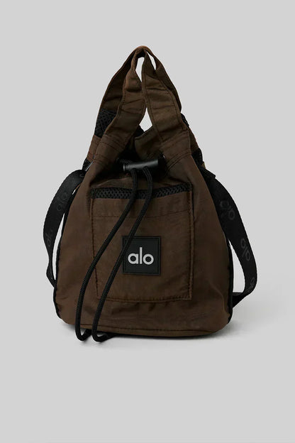 Crossbody bucket bag