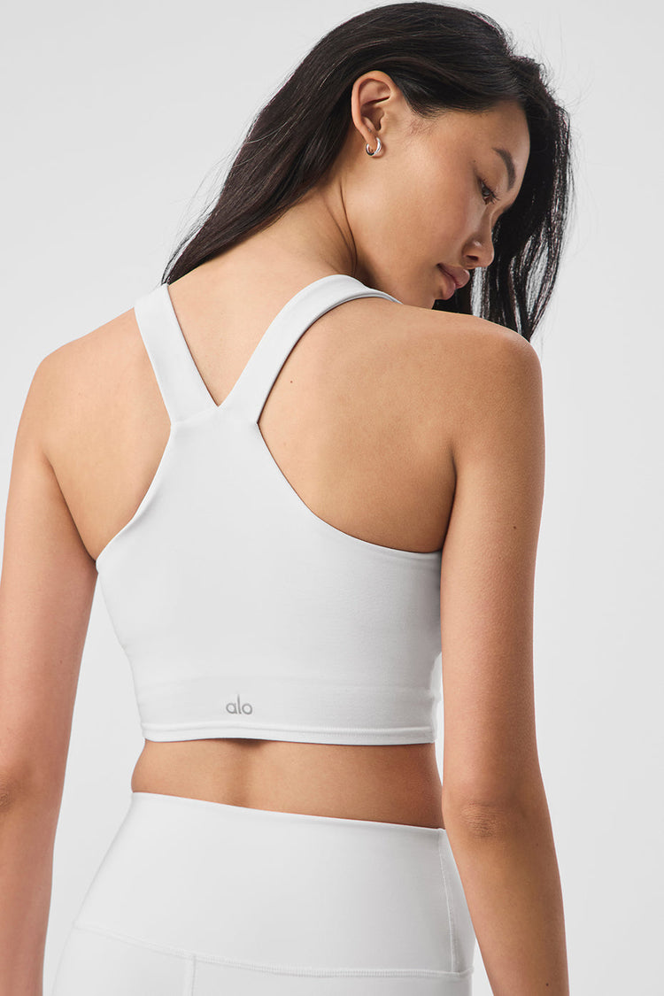 Airbrush Real Bra Tanktop - Wit